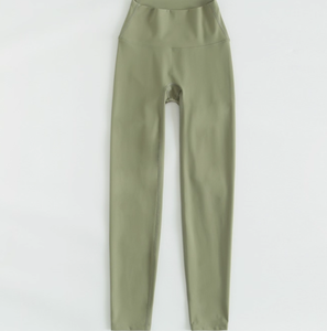 Leggings de Yoga para Mujer, Ultra Suaves y Transpirables, de Nailon y Spandex, Leggings de Maternidad, Personalizables OEM, Cintura Alta, Tallas Grandes, Ajuste Delgado - Product Image 6