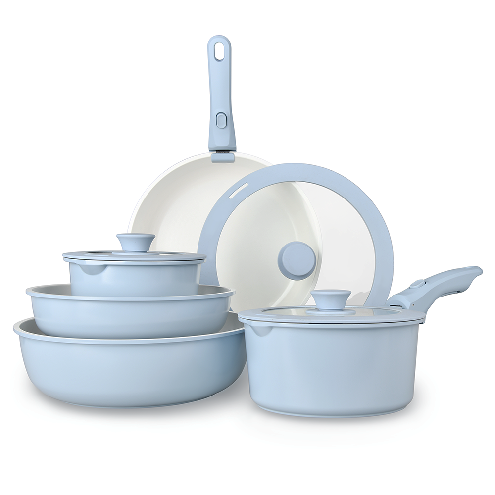 VOSAREA Lot de 2 poignées en bois pratiques pour casseroles en bakélite - Poignée de rechange en acier inoxydable