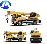 Grue sur camion LTC160T6, capacité de 16 tonnes, flèche principale à 6 sections de 38 m, capacité de levage de 16 000 kg, portée des stabilisateurs de 6,2 m/5,5 m