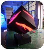 Display LED a Forma di Cubo M-shine P1.8 COB, Schermi LED Irregolari per Pubblicità Interna