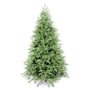 Ecológico tamaño personalizado material de PVC artificial a prueba de fuego árbol de Navidad arbol de navidad