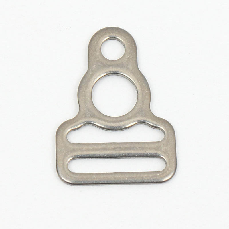 แผ่นสแตนเลสสี่รู (2.7*1.9)