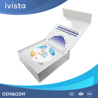 Ivista 4D ML Blok Zirkonia Gigi Multilayer Translusensi Tinggi untuk Veneer Anterior, Disc Milling CAD CAM