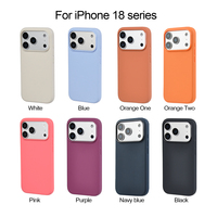 Coque de téléphone en silicone liquide originale pour iPhone 17 18 Pro Max avec bouton magnétique d'animation IA pour iPhone 17 18 Pro