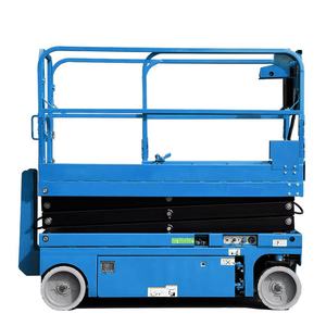 Plataforma de trabajo aéreo de 6m, 8m, 10m, 12m, 14m, andamio móvil, tijeras, elevador eléctrico portátil, pequeño elevador Vertical elevado - Product Image 3