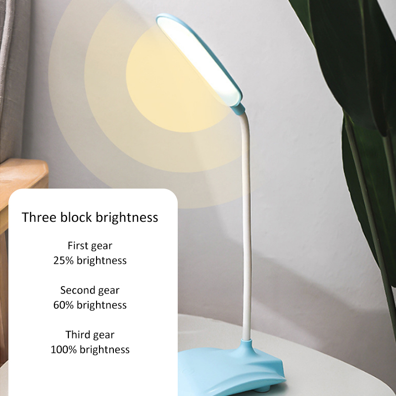 Pliable A MENÉ LA Lampe De Table avec 3 Vitesses Contrôle Tactile Dimmable Soin Des Yeux Lampe de Bureau