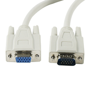 Cable divisor serial blindado de 26 AWG, DB9 macho a doble DB9, adaptador en Y de 1.8 m para módem RS232, impresora y sistemas POS