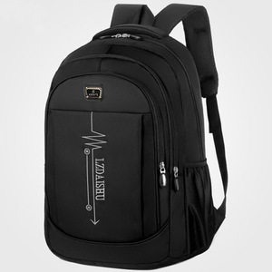 Large Capacity <b>Backpack</b> For <b>Men</b> Women Laptop Travel School Business Waterproof 20-35L <b>Black</b> Blue Orange Green Solid Color - Product Image 3