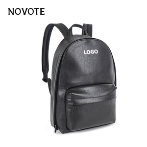 NOVOTE nuovo zaino da viaggio in vera pelle nero per Laptop zaino personalizzato di grande capacità per gli uomini - Product Image 2