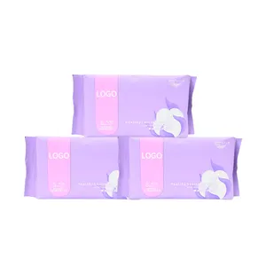 Ladies Ultra Thin Women Cotton ISO Disposable Hygienique Pads Femme Sanitary Pads for Women OEM Manufacture