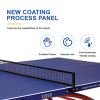 Tennis de Table d'extérieur imperméables, vente en gros, Table de Ping-Pong pour l'école et le Club