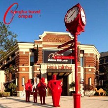 Reloj Mecánico de Jardín para Exteriores, Resistente al Agua, con Iluminación Nocturna LED y Temporizador, para Campos de Golf, Clubes, Villas y Propiedades - Product Image 3