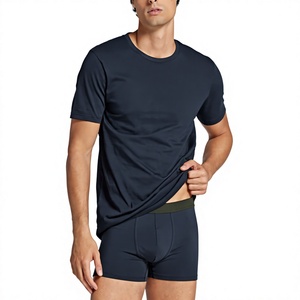 Comfortable Men's Cotton Spandex <b>Boxer</b> Briefs Quick Dry Mid-Rise <b>Custom</b> Logo OEM ODM Private Label - Product Image 6