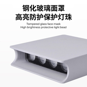 ไฟ LED สำหรับบันได 220V ไฟส่องทางเดินกลางแจ้ง ไฟส่องพื้นลานสี่เหลี่ยม ไฟส่องทางเดินในสวน ไฟส่องพื้นทางเดิน - Product Image 5