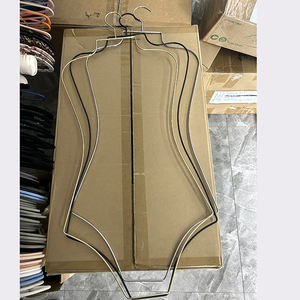 Gold <strong>Hangers</strong> <strong>Bathing</strong> <strong>Suit</strong> <strong>Hangers</strong> Body Shape Gold Metal Bikini Swimwear <strong>Hanger</strong> for Lingerie - Product Image 4