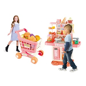 ของเล่นบ้านจำลอง Jacko Toys ดีไซน์สมจริง 89 ชิ้น ชุดโต๊ะอาหารและรถเข็นพร้อมไฟและเสียงเพลงสำหรับเด็ก - Product Image 6