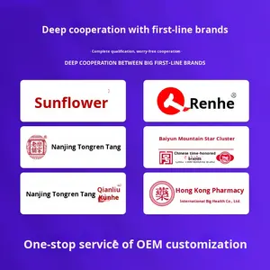 OEM Cross-Border kustom Tubuh Herbal partum merokok Patch meringankan ketidaknyamanan batuk kering tenggorokan perawatan tubuh Henan - Product Image 3