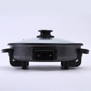 Poêles électriques OEM 34cm Poêle à pizza antiadhésive multi-friteuse pour <span class=keywords><strong>paella</strong></span> économie d'énergie prise américaine mécanique pour ménage - Product Image 1