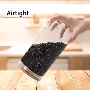 <span class=keywords><strong>Bocaux</strong></span> en verre avec couvercles en verre trempé et joints en silicone, récipients de stockage alimentaire <span class=keywords><strong>pour</strong></span> la cuisine, hermétiques, utilisables au micro-ondes, lot de 4 - Product Image 4