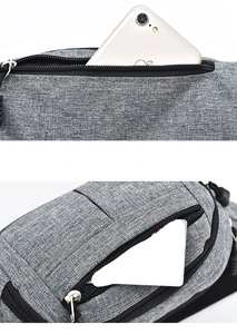 2025 logo personnalisé étanche sport de plein air <span class=keywords><strong>sac</strong></span> toile pochette poches taille <span class=keywords><strong>sac</strong></span> <span class=keywords><strong>banane</strong></span> pochette bandoulière mâle <span class=keywords><strong>banane</strong></span> <span class=keywords><strong>sac</strong></span> - Product Image 6