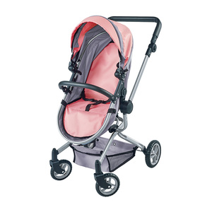 Kids Toy Stroller Multi Function <strong>Dolls</strong> Carriage Baby <strong>Doll</strong> <strong>Pram</strong> Stroller 2 in 1 Baby <strong>Doll</strong> Stroller <strong>Set</strong> - Product Image 2