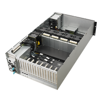 ESC8000-G4 Server Rak 4U Berkinerja Tinggi Merek Terkenal Mendukung Prosesor Intel Xeon Scalable dan 8 GPU Tersedia di Stok