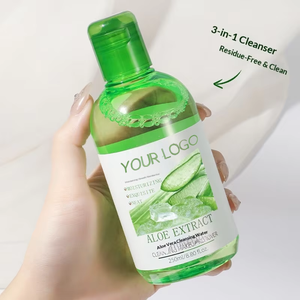 <span class=keywords><strong>Agua</strong></span> <span class=keywords><strong>Micelar</strong></span> Limpiadora Tres en Uno con Aloe Vera, Desmaquillante con Fórmula Hidratante y Nutritiva para Todo Tipo de Piel, OEM/ODM - Product Image 1