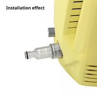Adaptateur de raccord rapide professionnel de qualité commerciale pour le nettoyage de la maison, du jardin et de la cour, lance à mousse pour neige commerciale