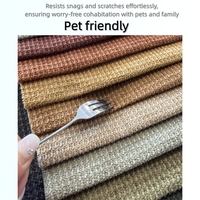 Tissu d'ameublement imperméable en chenille pour canapé, best-seller au Moyen-Orient