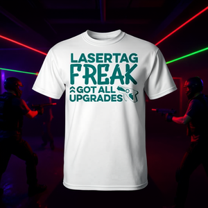 Lasertag Freak Got All Upgrades Lasertag Player Phaser Camiseta sin mangas - Product Image 3