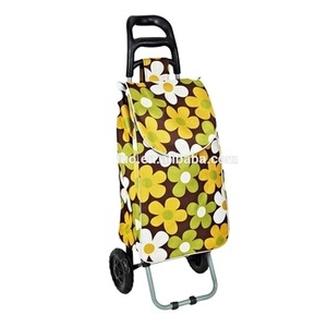 Sac <span class=keywords><strong>pliable</strong></span> de <span class=keywords><strong>chariot</strong></span> à provisions isolé avec le <span class=keywords><strong>chariot</strong></span> utilitaire pliant d'épicerie de roues - Product Image 6