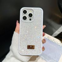 Coque de téléphone élégante pour femmes avec diamants pour iPhone 13 14 15 16 17 18 Pro Max, accessoires de téléphone portable en gros