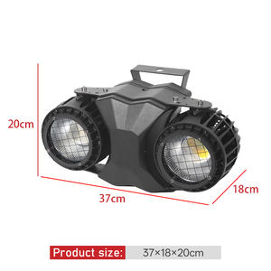 Projecteur LED Stroboscopique Étanche IP65 Blanc Froid CRI80 pour Mariages, Bars, Scènes, Poésie, Événements <span class=keywords><strong>de</strong></span> Slam et <span class=keywords><strong>de</strong></span> Word Art, Contrôle DMX512, en Aluminium, Garantie 2 Ans - Product Image 3