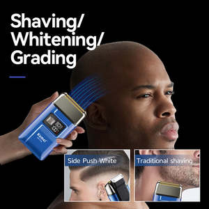 <span class=keywords><strong>Afeitadora</strong></span> Eléctrica <span class=keywords><strong>Kemei</strong></span> KM-1112 IPX6 Resistente al Agua para Hombre, Máquina de Afeitar Eléctrica para Barba y Cara, Máquina de Afeitar para Cabeza Calva para Hombre, Afeitado en Seco y Húmedo - Product Image 4