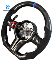 Volant personnalisé pour BMW E92 F30 F10 E60 F31 F82 E61 E90 E39 E91 E70 F22 E53 F80 F48 F01 F32 F36 F07 F93 E87 en fibre de carbone