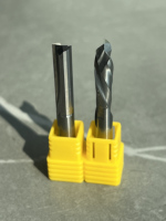 Fraise à bois en carbure spirale à double denture (coupes ascendante et descendante) pour défonceuse, fraise de compression pour le bois