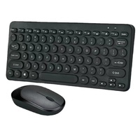 Set Mouse Nirkabel 2.4G, Tombol Mouse Keyboard Nirkabel Usb, Notebook Desktop Kantor Bisnis K902