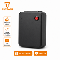 Traceur GPS sans fil à fixation magnétique puissante pour remorque, avec contrôle par SMS et protocole ouvert Traccar