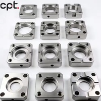 Blocs de bride métalliques usinés CNC de haute qualité, accessoires pour lignes de production automatisées, personnalisation en gros