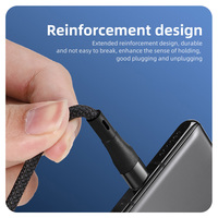 Kabel Usb mikro Tipe C ponsel pengisian daya Cepat Oem Odm kabel pengisi daya magnetik khusus