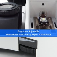 Trinocular 40x~1000x Biological Compound Clinical Lab Microscope for Sale Price