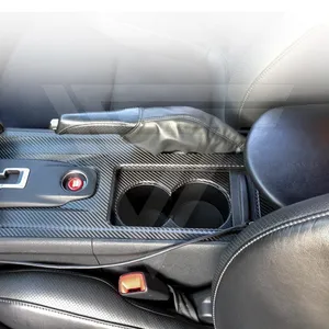 Carbon Fiber Interiors Cup Holder Surround For Nissan R35 GTR