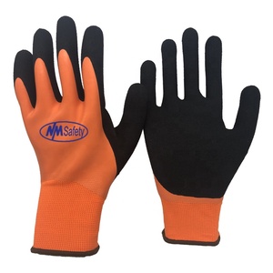 قفازات يد من اللاتكس مغلفة بطبقتين من NMsafety الشركة المصنعة للعمل Guantes de Trabajo - Product Image 3