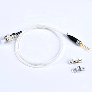 Diodo láser acoplado de fibra de 850nm, 50MW, paquete Coaxial Pigtailed TO18, diodo láser de fibra de 5,6mm, conector FC de núcleo de fibra de 5um con PD - Product Image 3