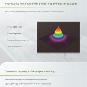Machine de <span class=keywords><strong>découpe</strong></span> <span class=keywords><strong>laser</strong></span> CO2 industrielle pour textiles, cuir et tissus non tissés - Product Image 3