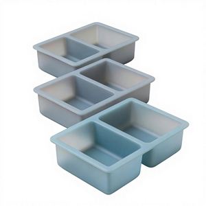 Molde de Silicona Ecológico Cuadrado de 6 Cavidades Personalizable al por Mayor, Bandeja de Cubitos de Hielo Reutilizable de Grado Alimenticio con Logotipo Personalizado - Product Image 1
