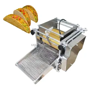 Độ dày có thể điều chỉnh Tortilla Maker Máy thương mại Ngô Tortilla tacos làm máy sản xuất