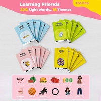 Jouets éducatifs pour enfants à apprentissage automatique : Cartes flash sonores électroniques pour la phonétique, les mots préscolaires, les animaux et la cognition