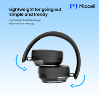 Écouteurs sans fil Miccell en gros, casques anti-bruit pour le gaming, compatibles ordinateurs portables et téléphones