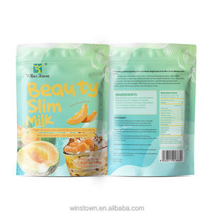 wins town Green tea Non-Dairy Creamer hami melon <b>powder</b> <b>collagen</b> beauty slim <b>powder</b> tea slim milk - Product Image 6